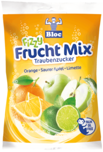 Bloc Traubenzucker Fizzy Frucht Mix Beutel Packshot
