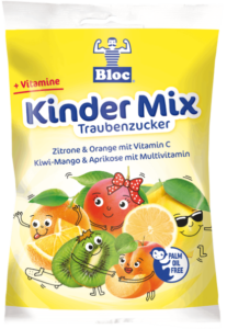 Bloc Traubenzucker Kinder Mix Beutel Packshot