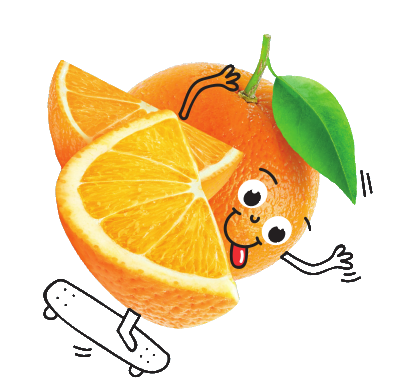 Bloc Traubenzucker Geschmack Orange